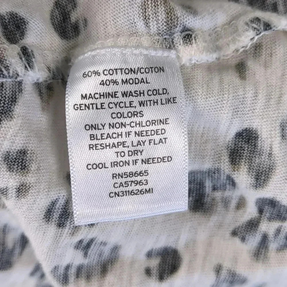 Caslon Leopard Print Top NWOT - Picture 5 of 6